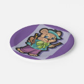 Teddy Bear Artist Pappteller (Schrägansicht)