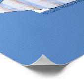Teddy Bear auf Cushions Poster (Ecke)