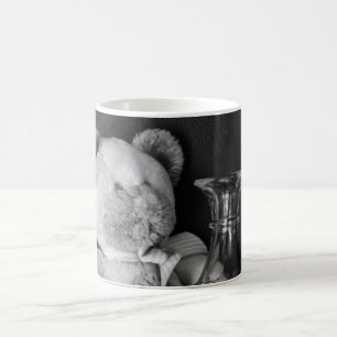 Teddy Bear B/W Kaffeetasse