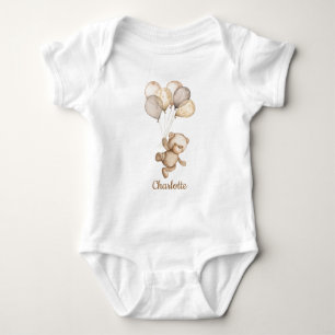 Teddy Bear Baby Bear Baby Bodysuit Baby Strampler