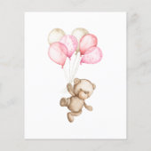 Teddy Bear Baby Bear Baby Shocket List (Rückseite)