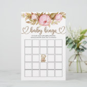 Teddy Bear Baby Bear Baby Shooter Bingo Game (Stehend Vorderseite)