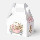 Teddy Bear Baby Bear Baby Shooter Favor Box Geschenkschachtel (Rückseite)