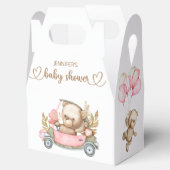Teddy Bear Baby Bear Baby Shooter Favor Box Geschenkschachtel (Geöffnet)