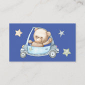 Teddy Bear Baby Bear Babydusche Begleitkarte (Rückseite)