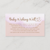 Teddy Bear, Baby Bear, Babydusche, Gut wünschen, Begleitkarte (Vorderseite)