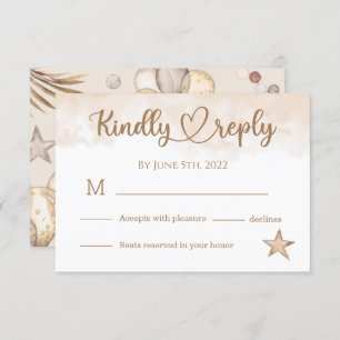 Teddy Bear Baby Bear Babydusche RSVP Karte