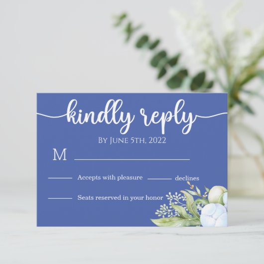 Teddy Bear Baby Bear Babydusche RSVP Karte (Stehend Vorderseite)