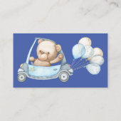 Teddy Bear Baby Bear Babydusche Windelwanne Windel Begleitkarte (Rückseite)