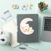 Teddy Bear Baby Bear Pink Süße Tier Sticker (iPad Hülle)