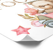 Teddy Bear Baby Bear "Raten Sie das Baby Food" Pos Poster (Ecke)