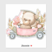 Teddy Bear Baby Bear Süße Tier Sticker (Blatt)