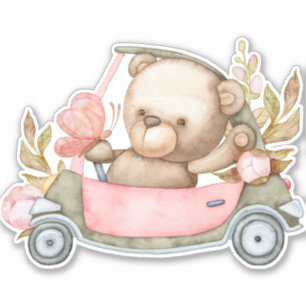 Teddy Bear Baby Bear Süße Tier Sticker