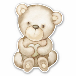 Teddy Bear Baby Bear Süße Tier Sticker