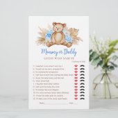 Teddy Bear Baby Boy Mommy oder Daddy Game (Stehend Vorderseite)