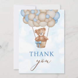 Teddy Bear Baby Dankeskarte