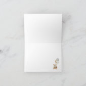 Teddy Bear Baby Dusche Danke Karte (Innenseite)