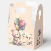 Teddy Bear Baby Dusche Geschenkschachtel (Geöffnet)