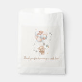 Teddy Bear Baby Dusche Geschenktütchen (Vorderseite)