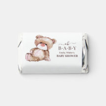 Teddy Bear Baby Dusche, Girl Pink Bear Baby Dusche