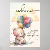Teddy Bear Baby Dusche Grosser Empfang Poster (Vorne)