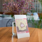 Teddy Bear Baby Dusche mit Retro Circles Einladung