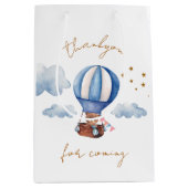 Teddy Bear Baby Dusche Mittlere Geschenktüte (Vorderseite)