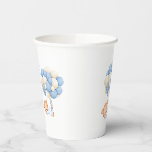 Teddy Bear Baby Dusche Pappbecher (Links)