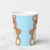 Teddy Bear Baby Dusche Pappbecher (Rechts)