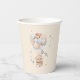 Teddy Bear Baby Dusche Pappbecher