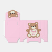 Teddy Bear Baby Dusche Pink Girl Geschenkschachtel (Ungefaltet)