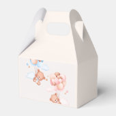 Teddy Bear Baby Dusche Vielen Dank für Ihre Unters Geschenkschachtel (Rückseite)