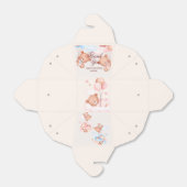 Teddy Bear Baby Dusche Vielen Dank für Ihre Unters Geschenkschachtel (Ungefaltet)