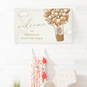 Teddy Bear Baby Dusche Willkommen Banner (Insitu)