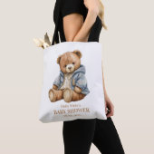 Teddy Bear Baby Dusche, wir können frühzeitig wart Tasche (Von Nahem)