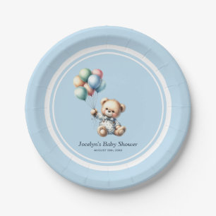 Teddy Bear Baby Duschpapier Teller
