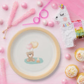 Teddy Bear Baby Shooter - Paper Tellers Pappteller (Party)