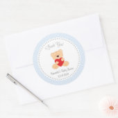 Teddy Bear Baby Shooting Sticker Blue (Umschlag)