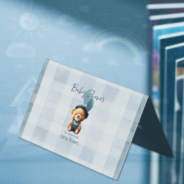 Teddy Bear Baby Showcard Buchungsanfrage