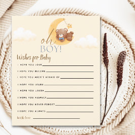 Teddy Bear Baby shower boy