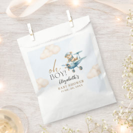 Teddy Bear Baby Shower Boy party Geschenktütchen