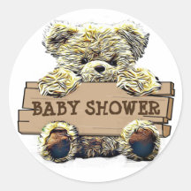 Teddy Bear Baby Shower Boy's
