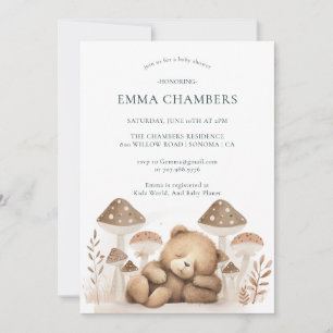 Teddy Bear Baby Shower Einladung