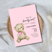 Teddy Bear Baby Shower Einladung, kann frühzeitig Einladung