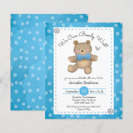Teddy Bear Baby Shower Einladungen