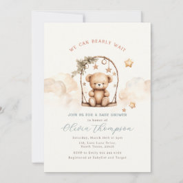 Teddy Bear Baby Shower Invitation Einladung