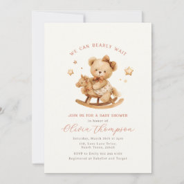 Teddy Bear Baby Shower Invitation Einladung