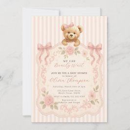 Teddy Bear Baby Shower Invitation Einladung