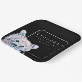 Teddy Bear Baby Shower Paper Plate Pappteller (Gewinkelt)