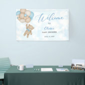 Teddy Bear Baby Shower Welcome Banner (Messeveranstaltung)